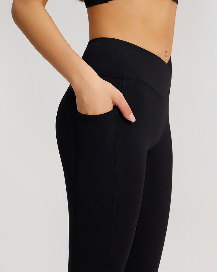 Neriah Flare Leggings - Black