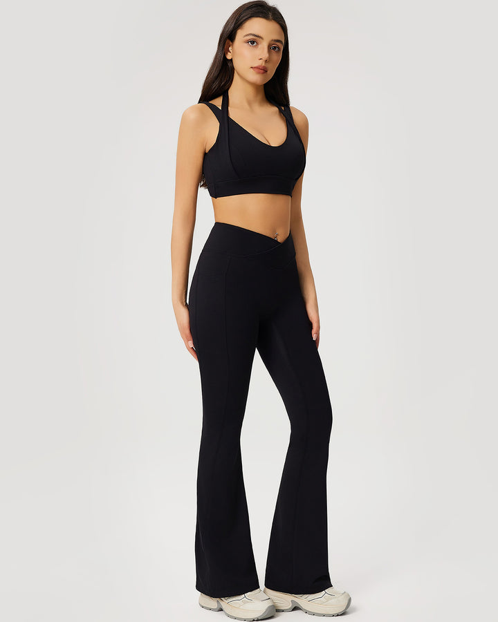 Neriah Flare Leggings - Black