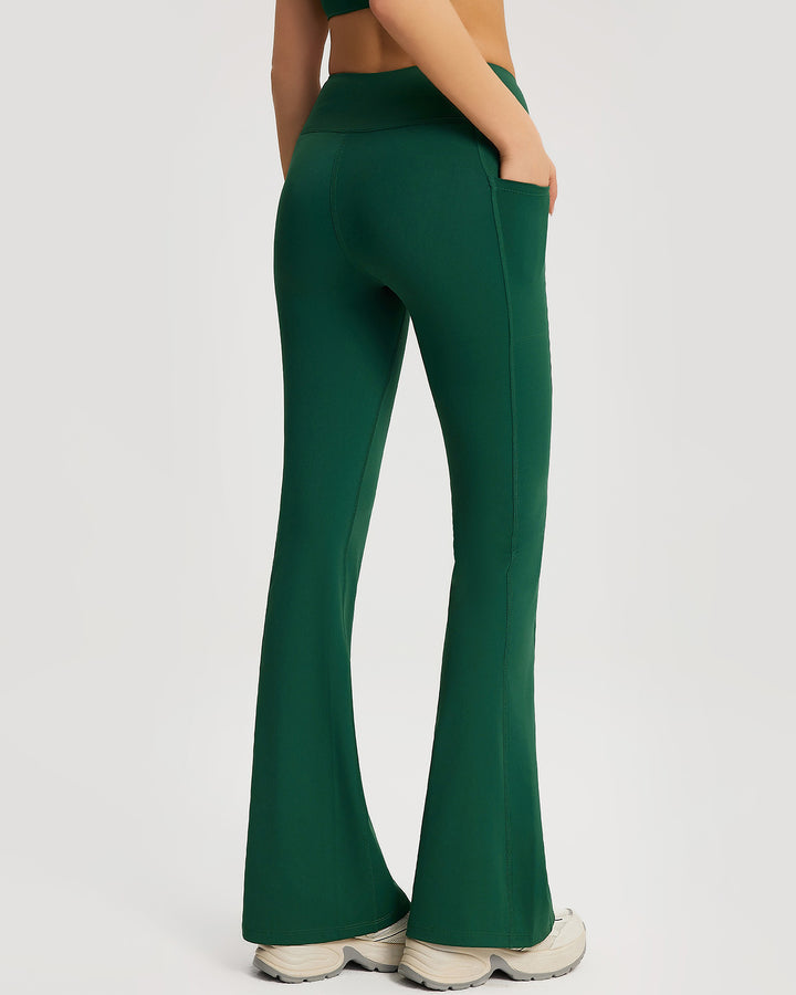Neriah Flare Leggings - Green