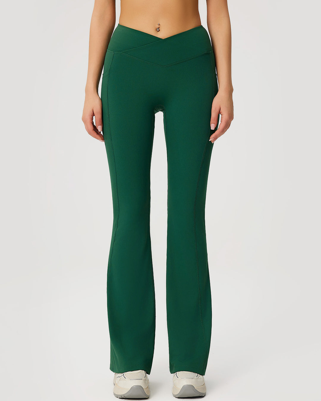 Neriah Flare Leggings - Green