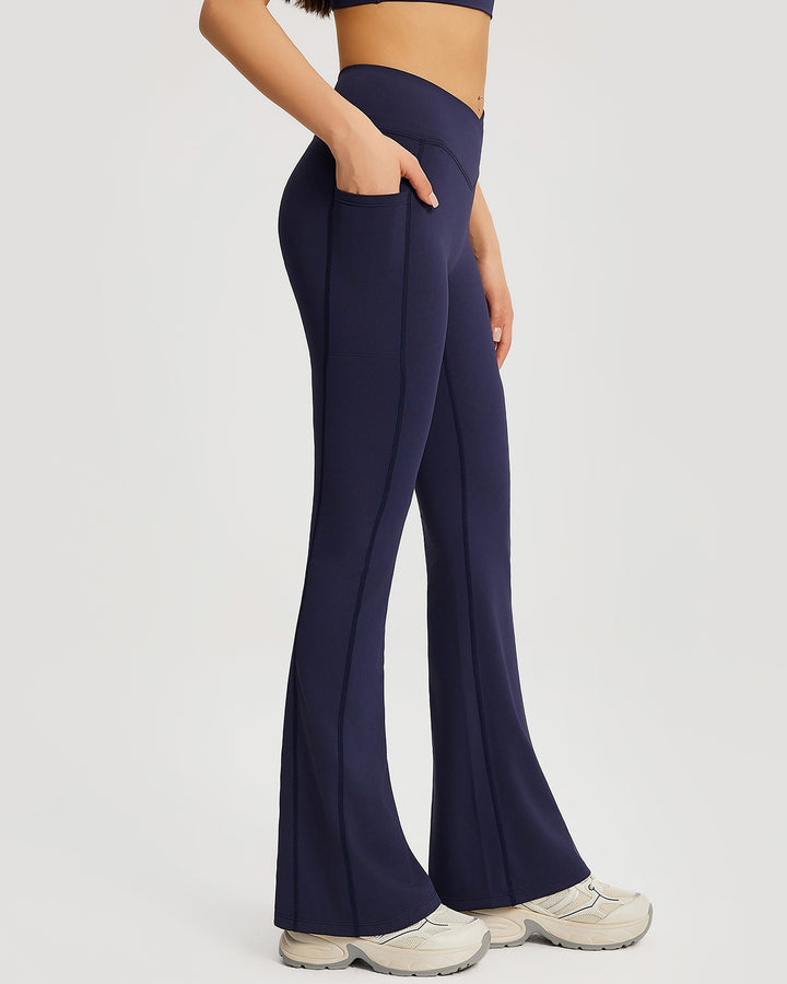 Neriah Flare Leggings - Navy