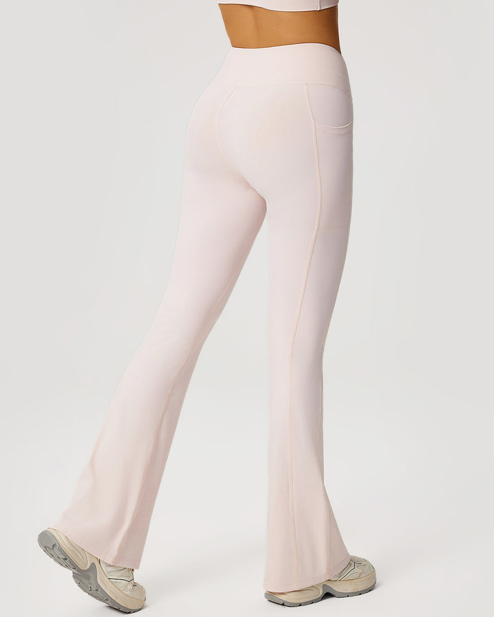 Neriah Flare Leggings - Pink