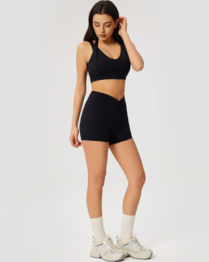 Neriah Pocket Shorts - Black