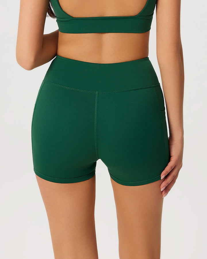 Neriah Pocket Shorts - Green