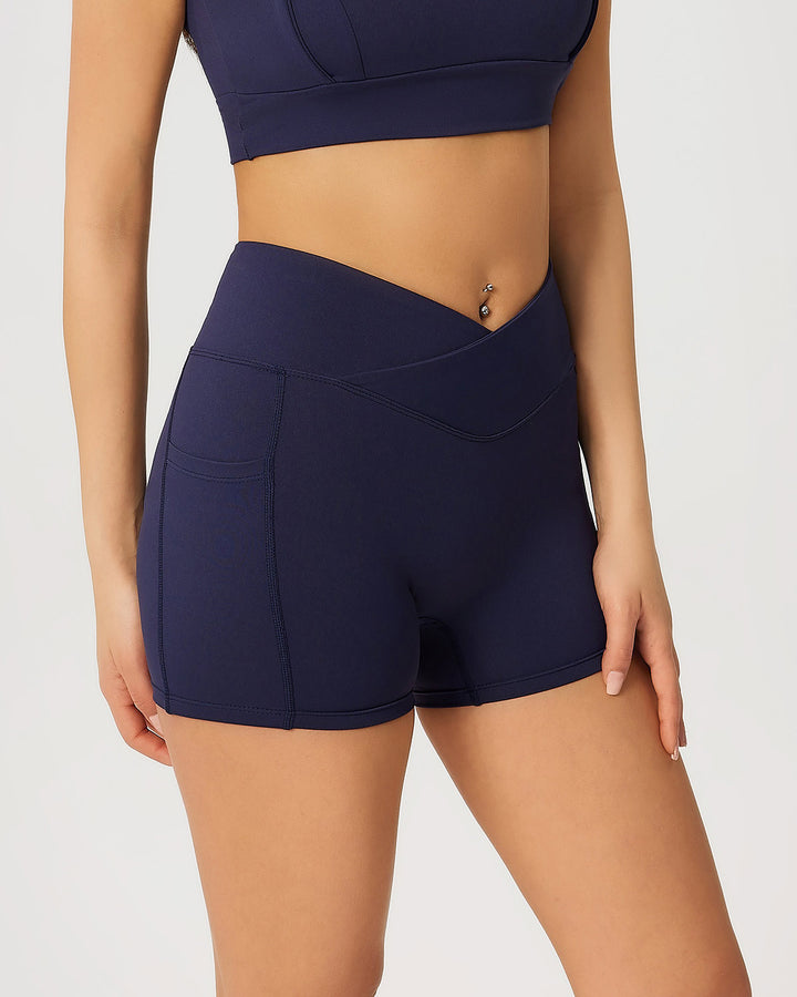 Neriah Pocket Shorts - Navy