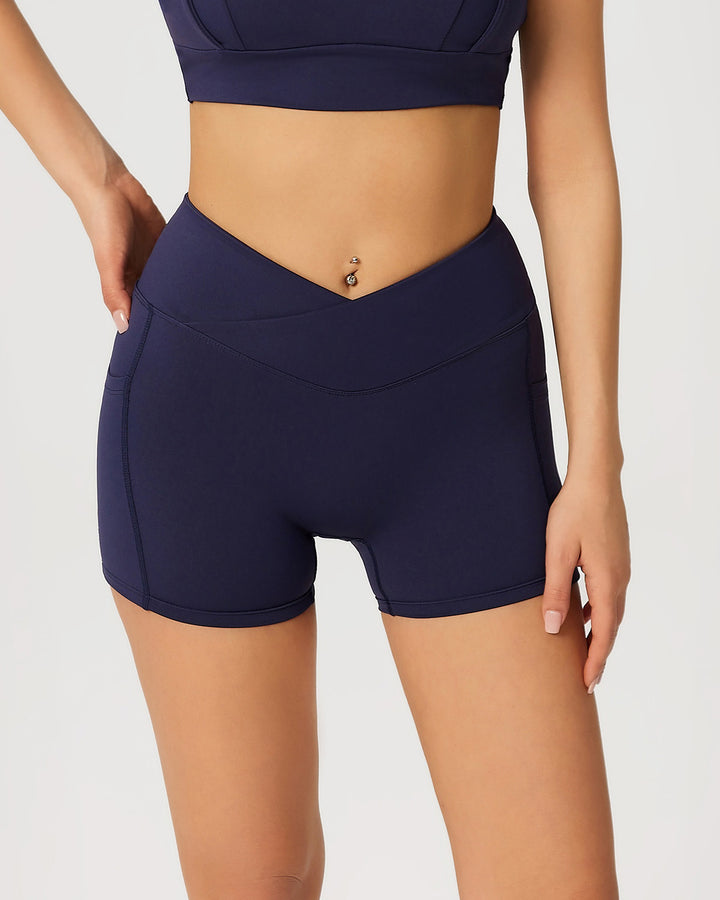 Neriah Pocket Shorts - Navy