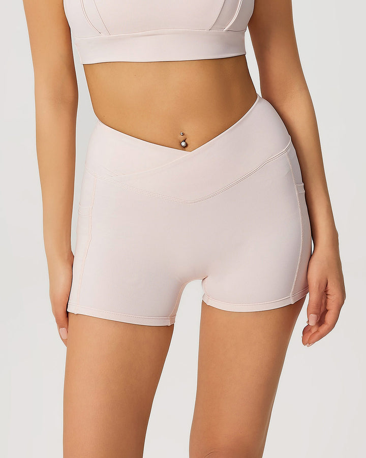 Neriah Pocket Shorts - Pink