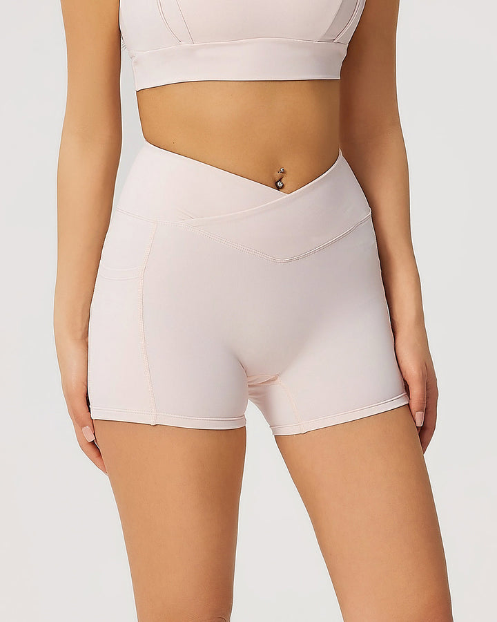 Neriah Pocket Shorts - Pink