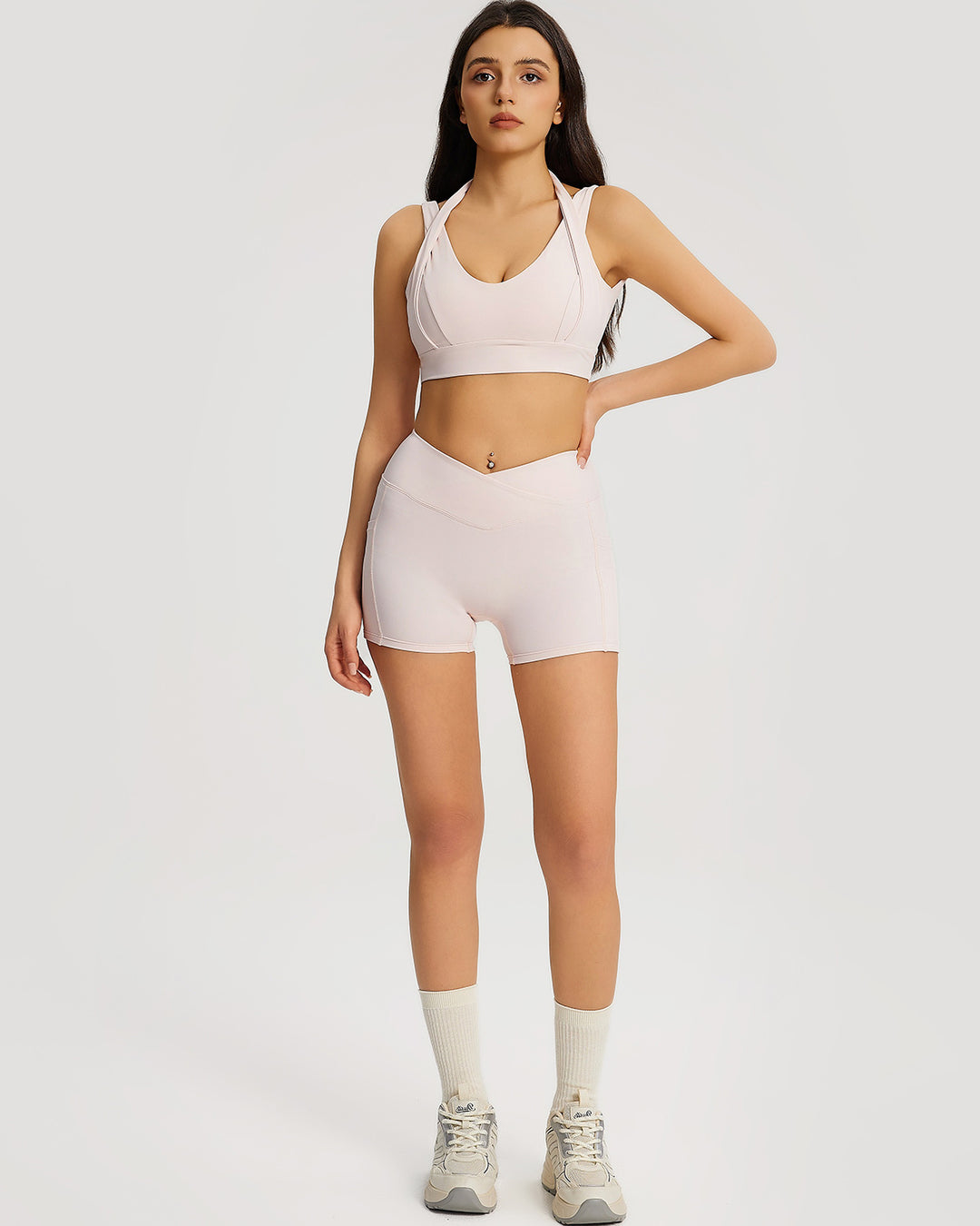Neriah Pocket Shorts - Pink