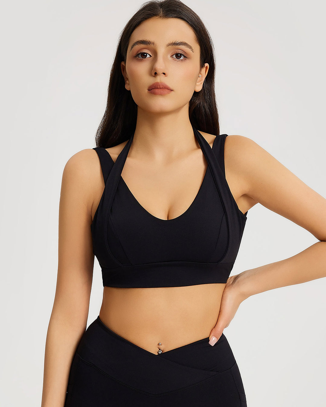 Neriah Sports Bra - Black