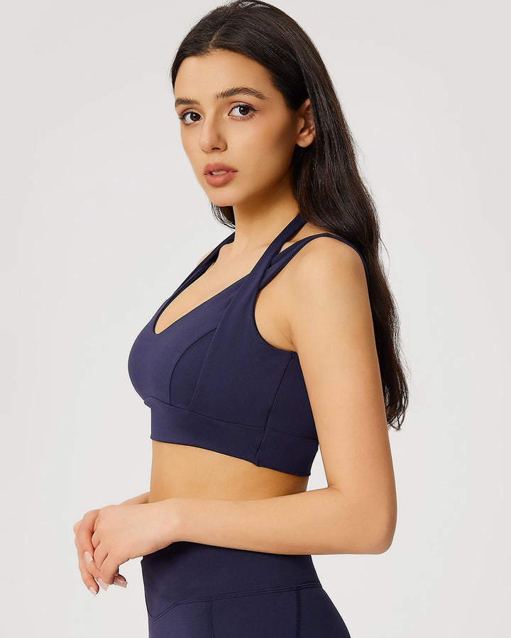 Neriah Sports Bra - Navy