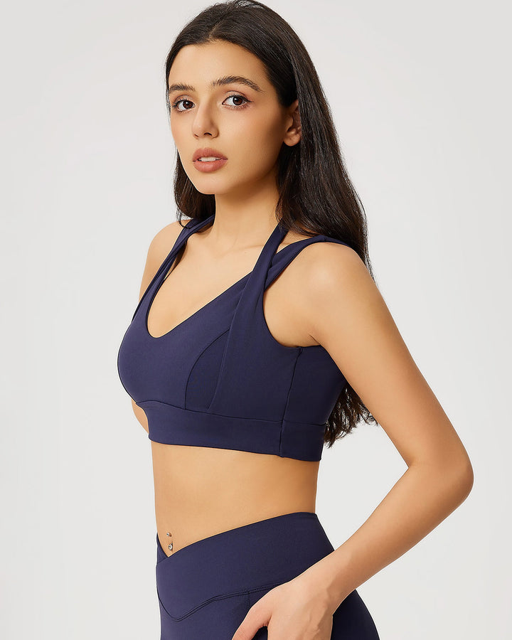 Neriah Sports Bra - Navy