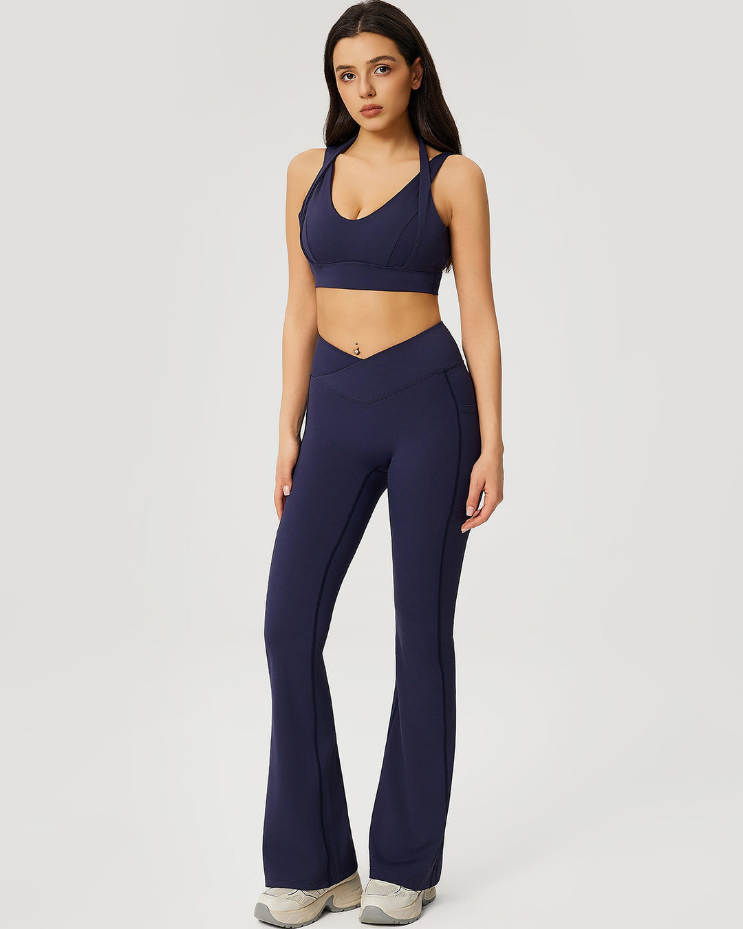 Neriah Sports Bra - Navy