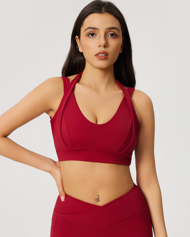 Neriah Sports Bra - Red