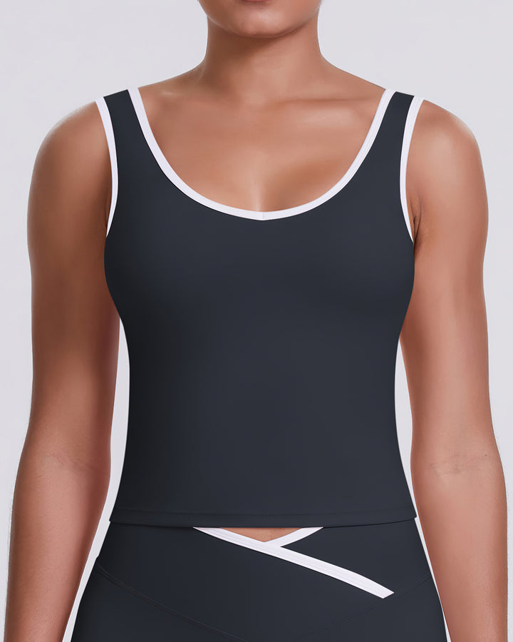 Niam Crop Top - Black