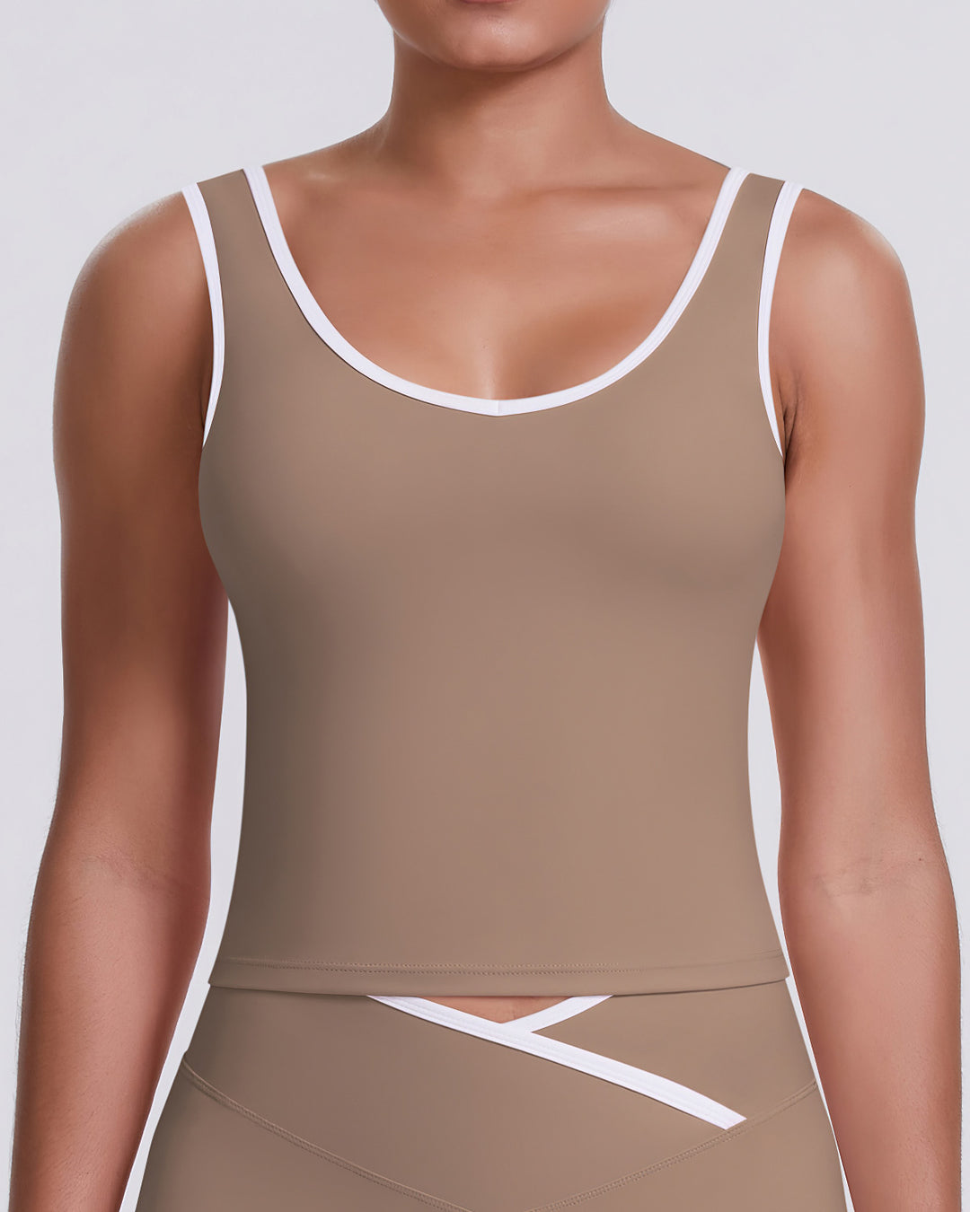 Niam Crop Top - Cocoa