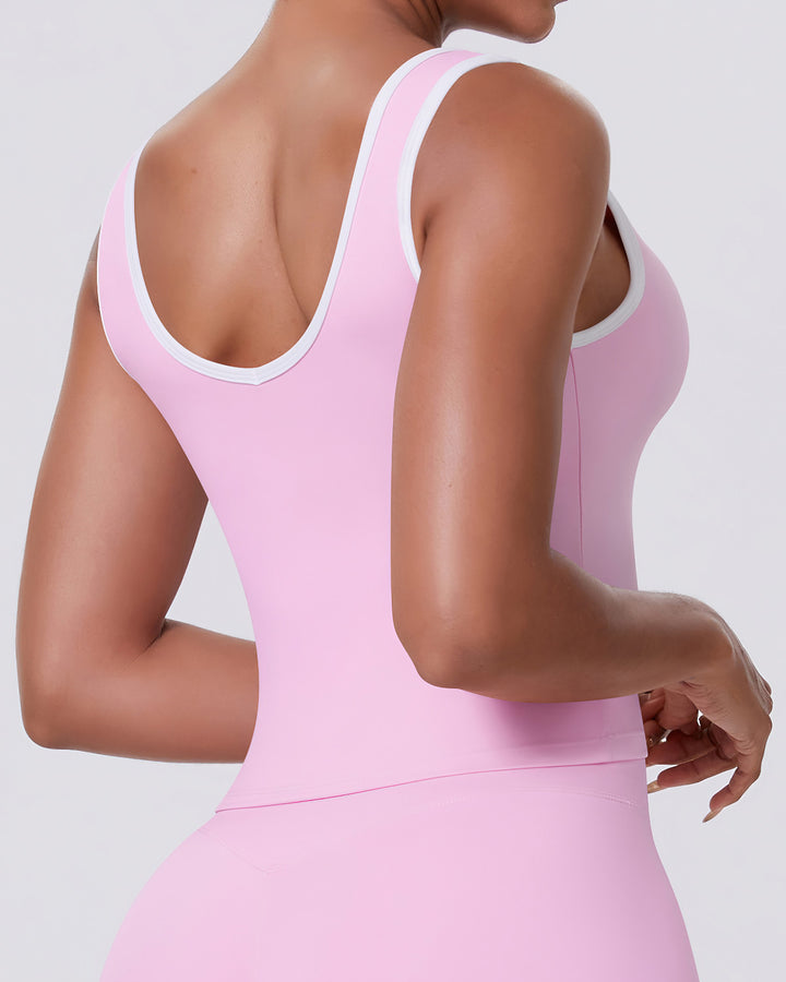 Niam Crop Top - Pink