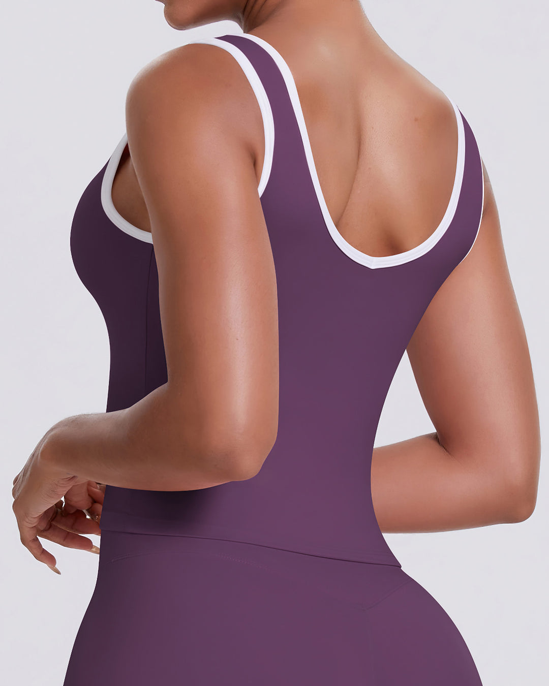 Niam Crop Top - Plum
