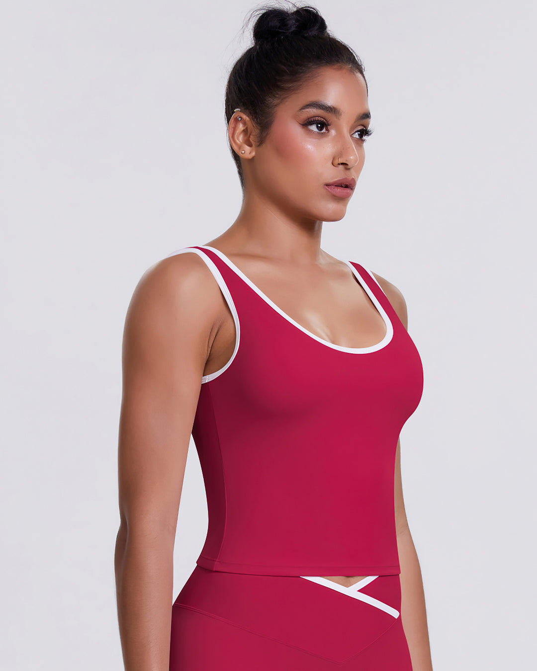 Niam Crop Top - Red