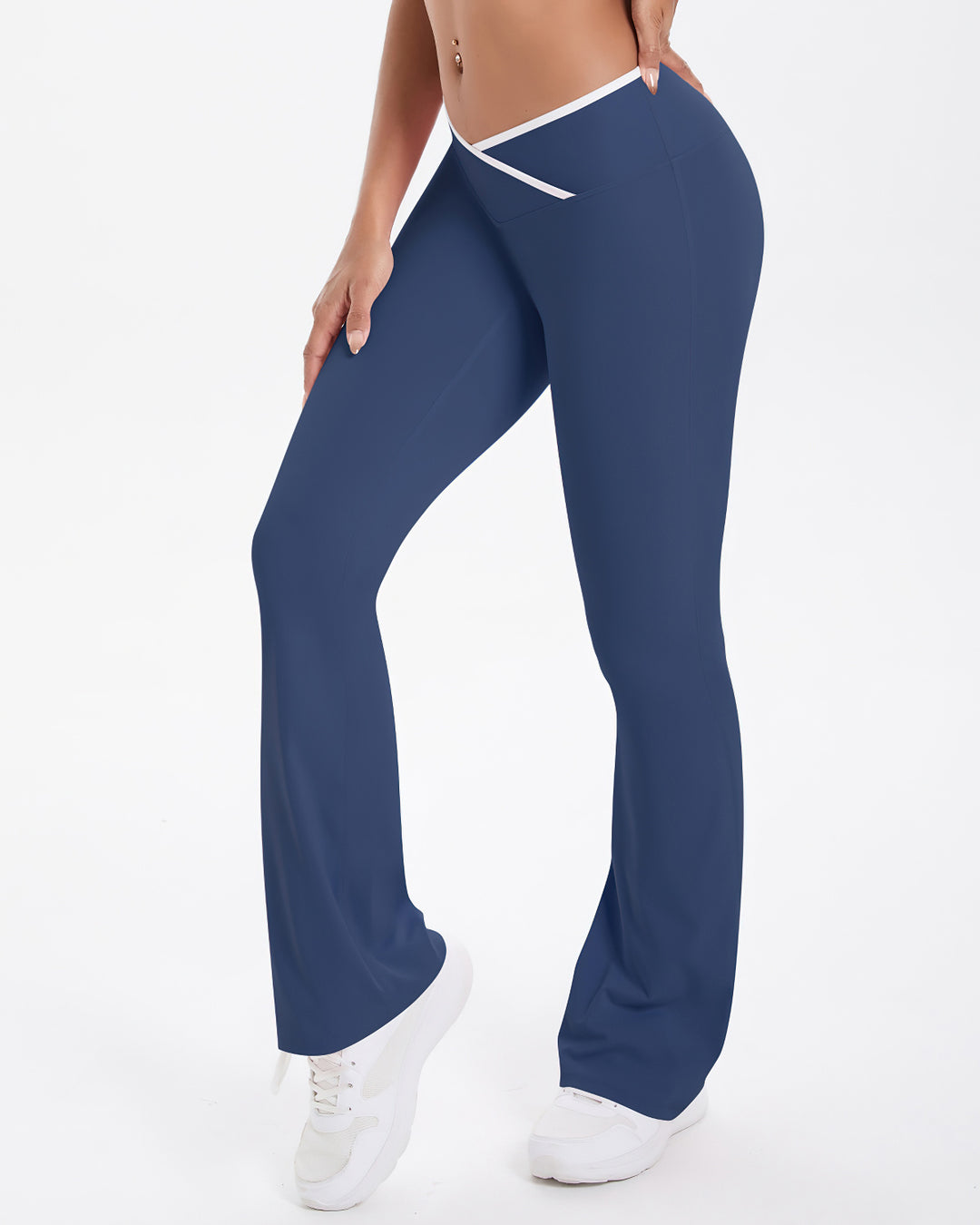Niam Flare Leggings - Navy