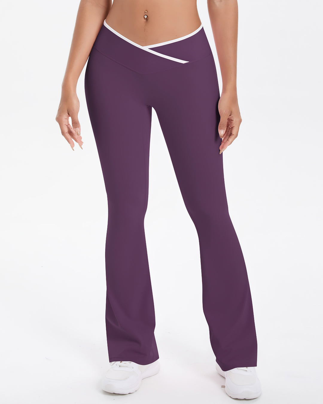 Niam Flare Leggings - Plum