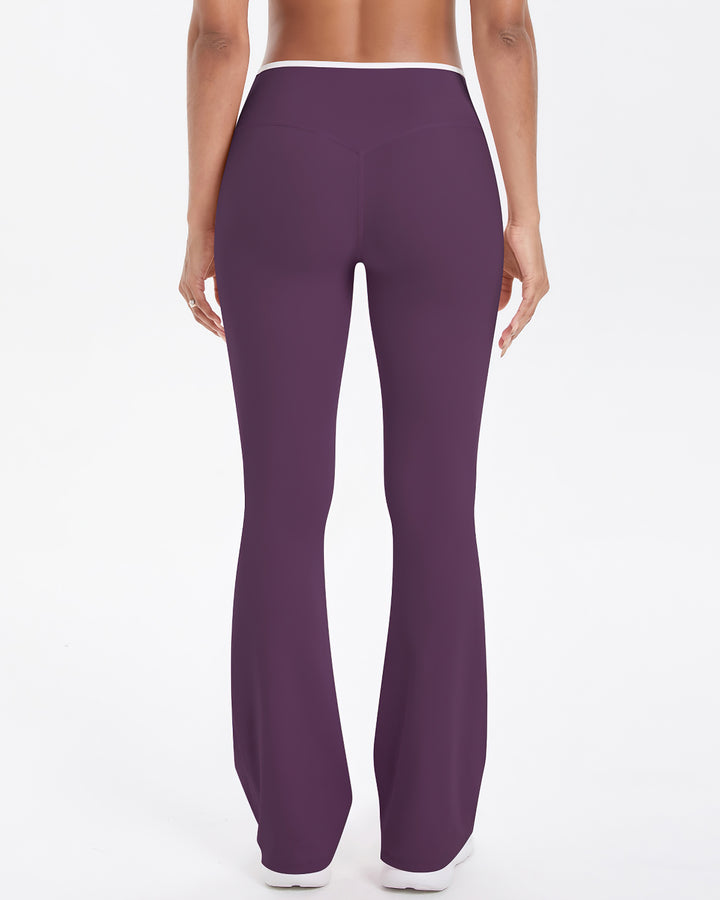 Niam Flare Leggings - Plum