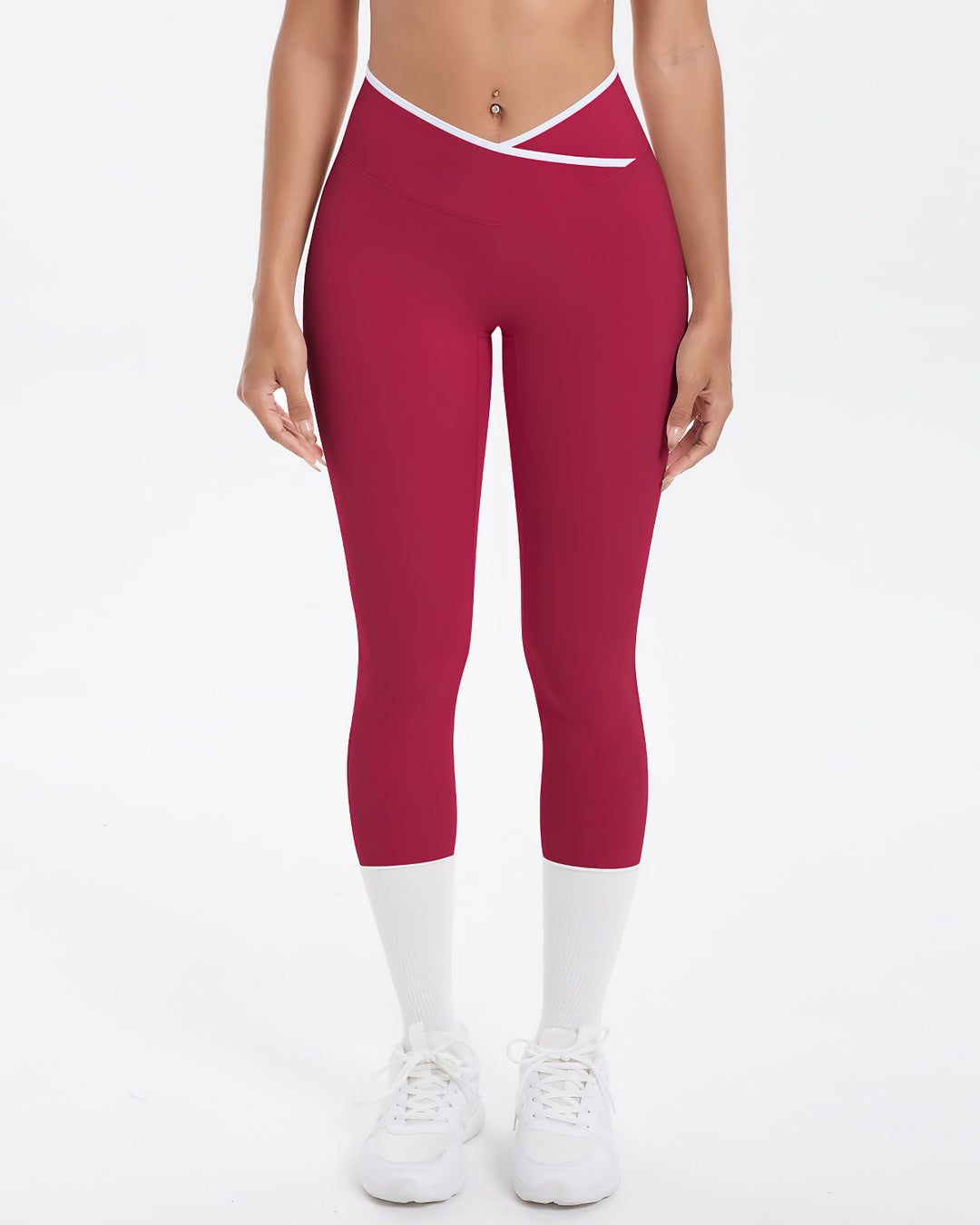 Niam Seamless Leggings - Red