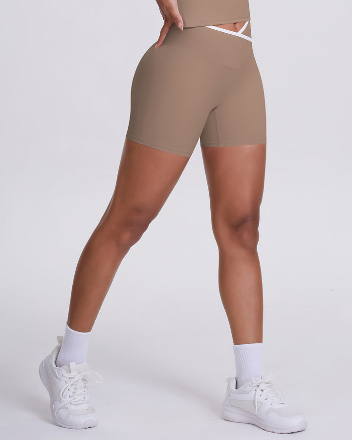 Niam Seamless Shorts - Cocoa