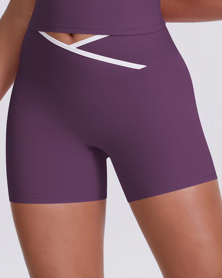 Niam Seamless Shorts - Plum