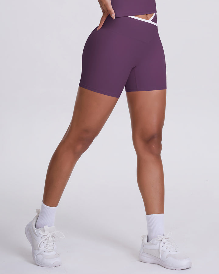 Niam Seamless Shorts - Plum