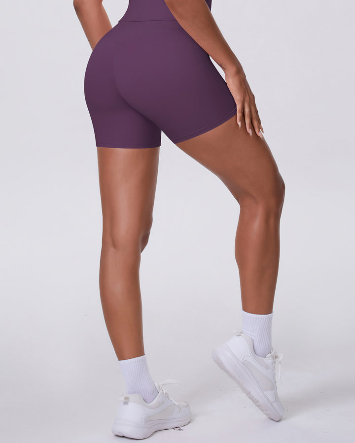 Niam Seamless Shorts - Plum