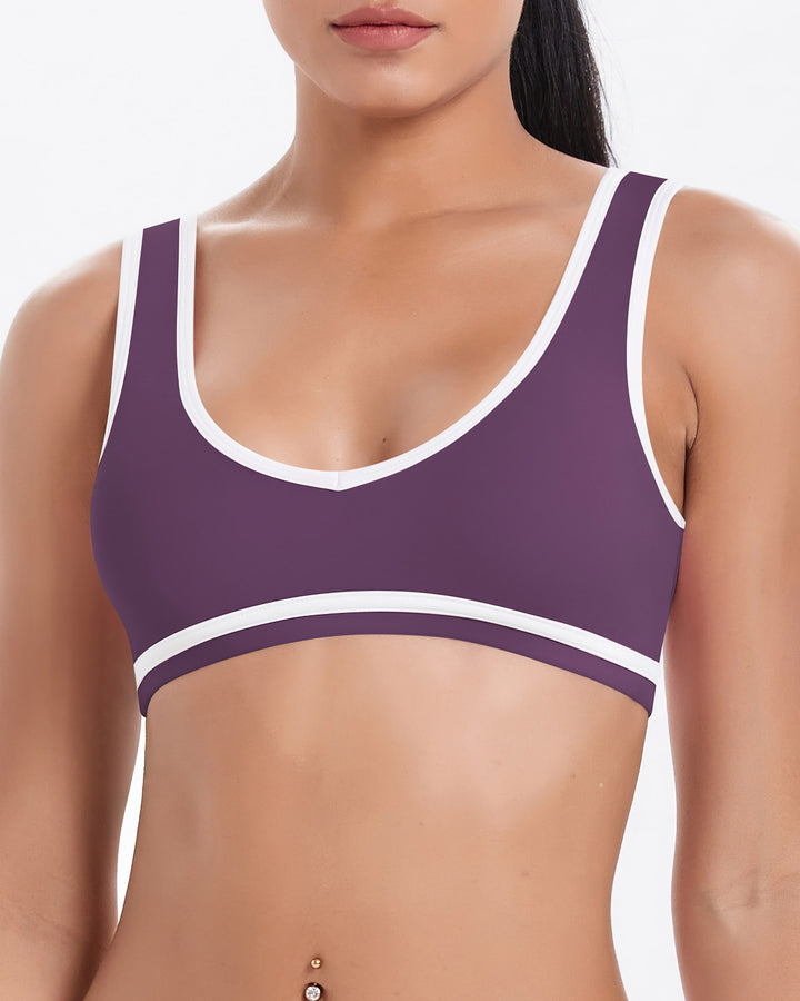 Niam Sports Bra - Plum