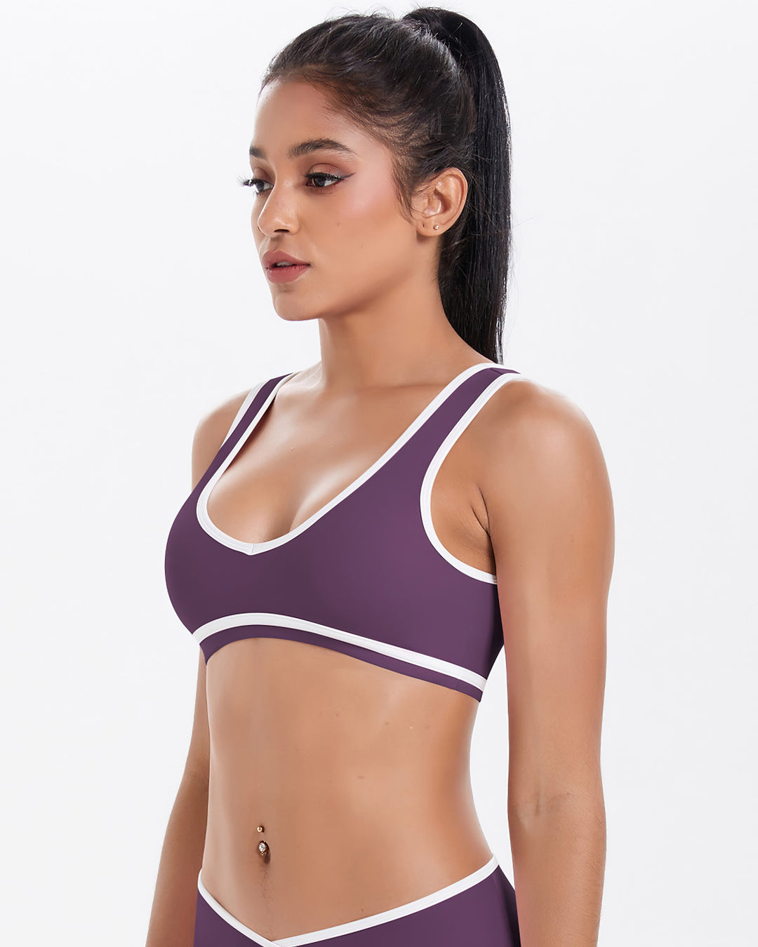 Niam Sports Bra - Plum