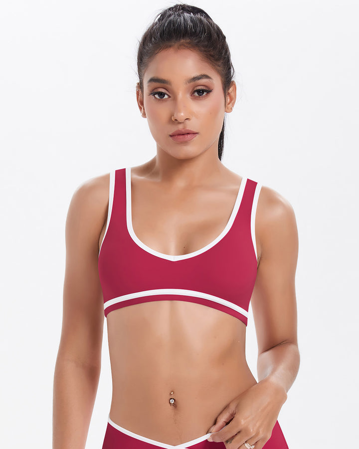 Niam Sports Bra - Red