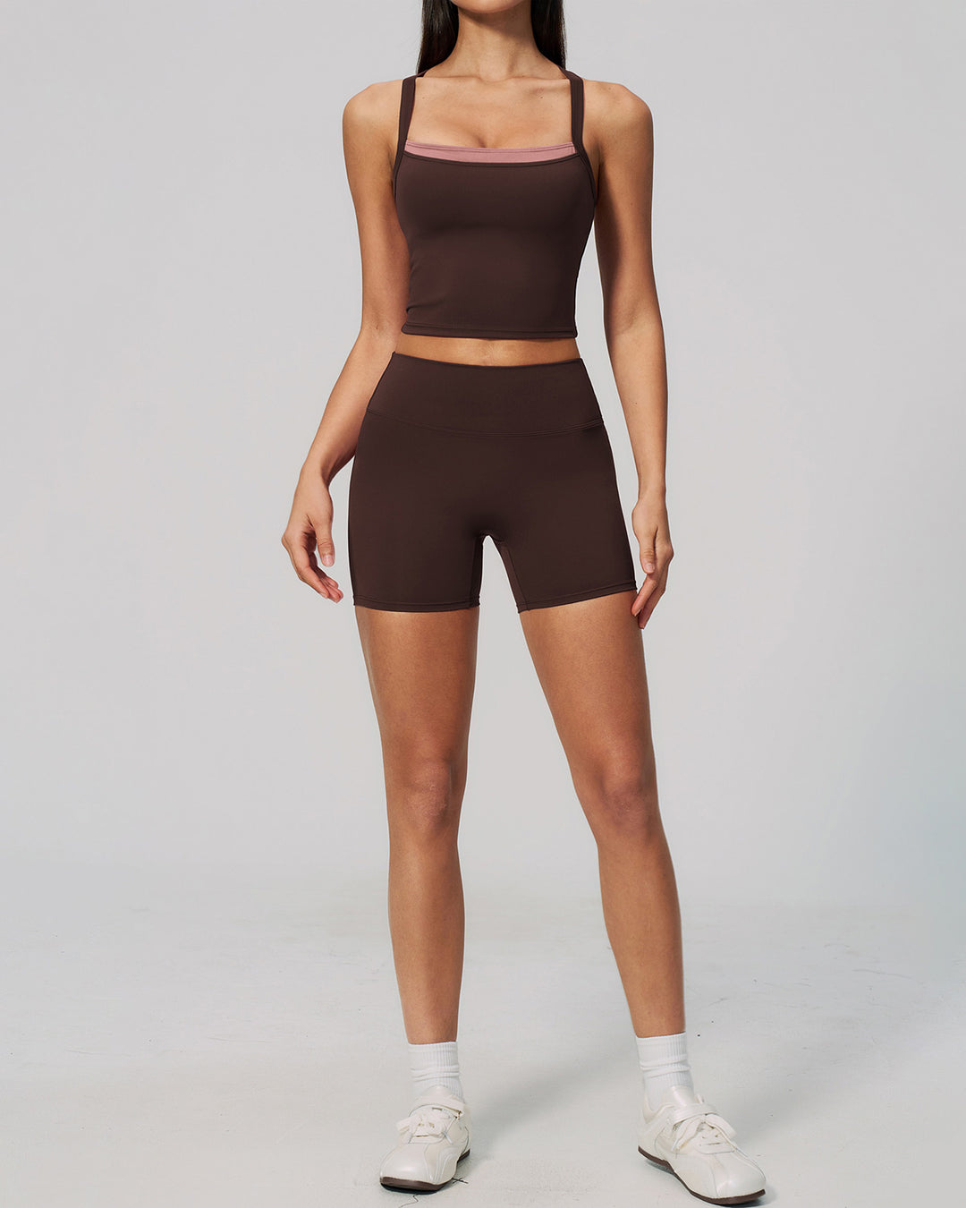 Nixie Crop Top - Chocolate