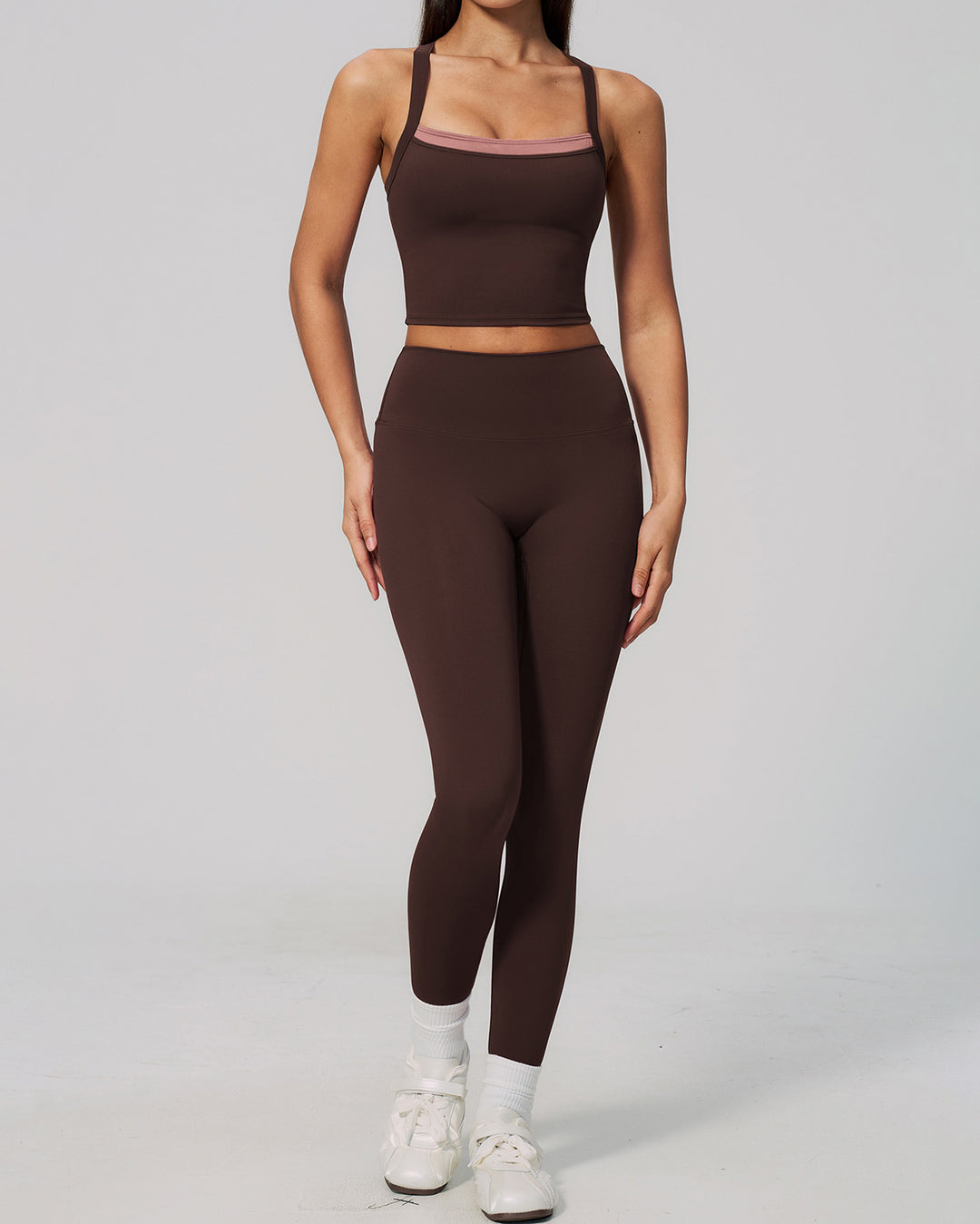 Nixie Crop Top - Chocolate
