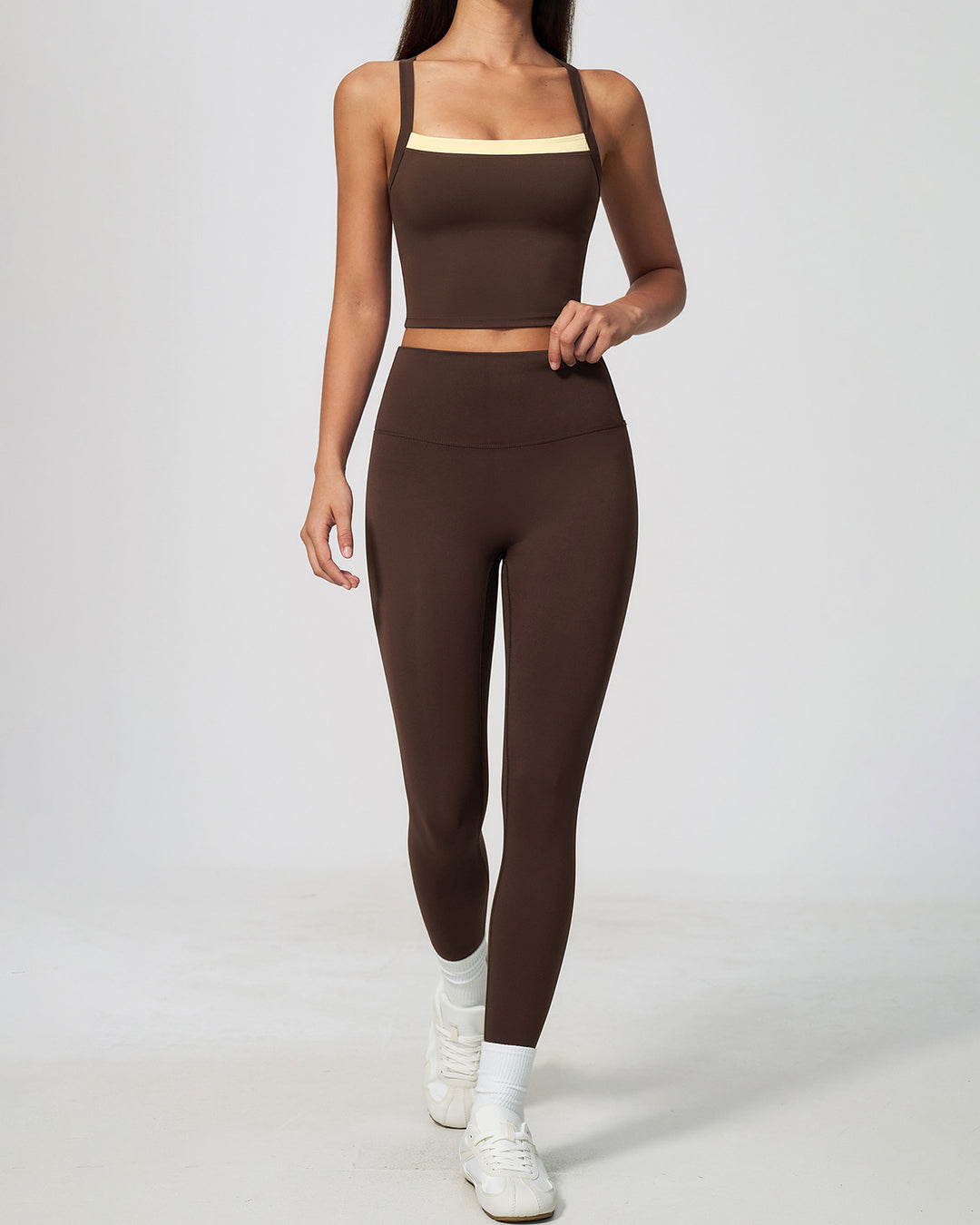 Nixie Crop Top - Espresso