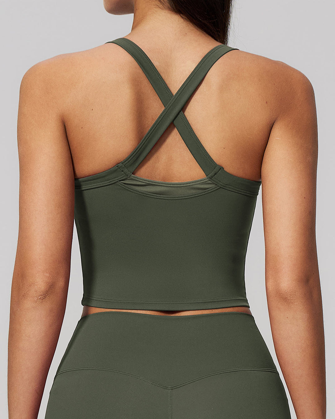 Nixie Crop Top - Green