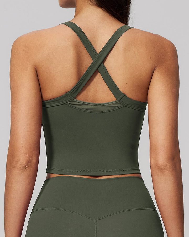 Nixie Crop Top - Green