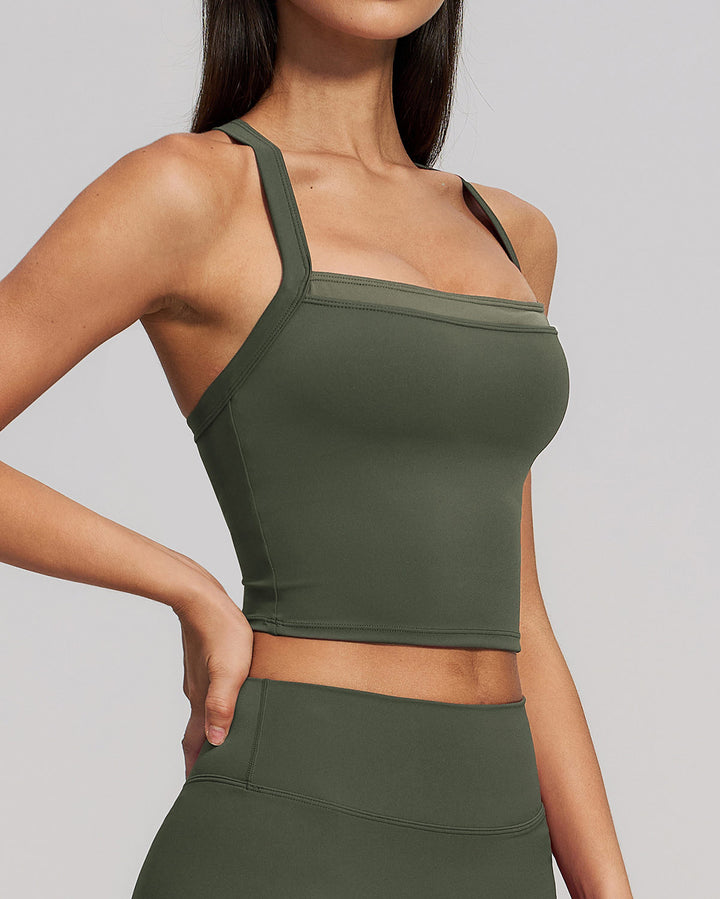 Nixie Crop Top - Green
