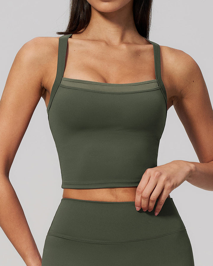 Nixie Crop Top - Green