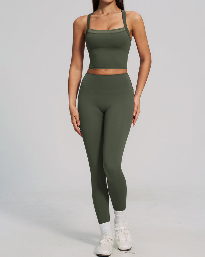 Nixie Crop Top - Green