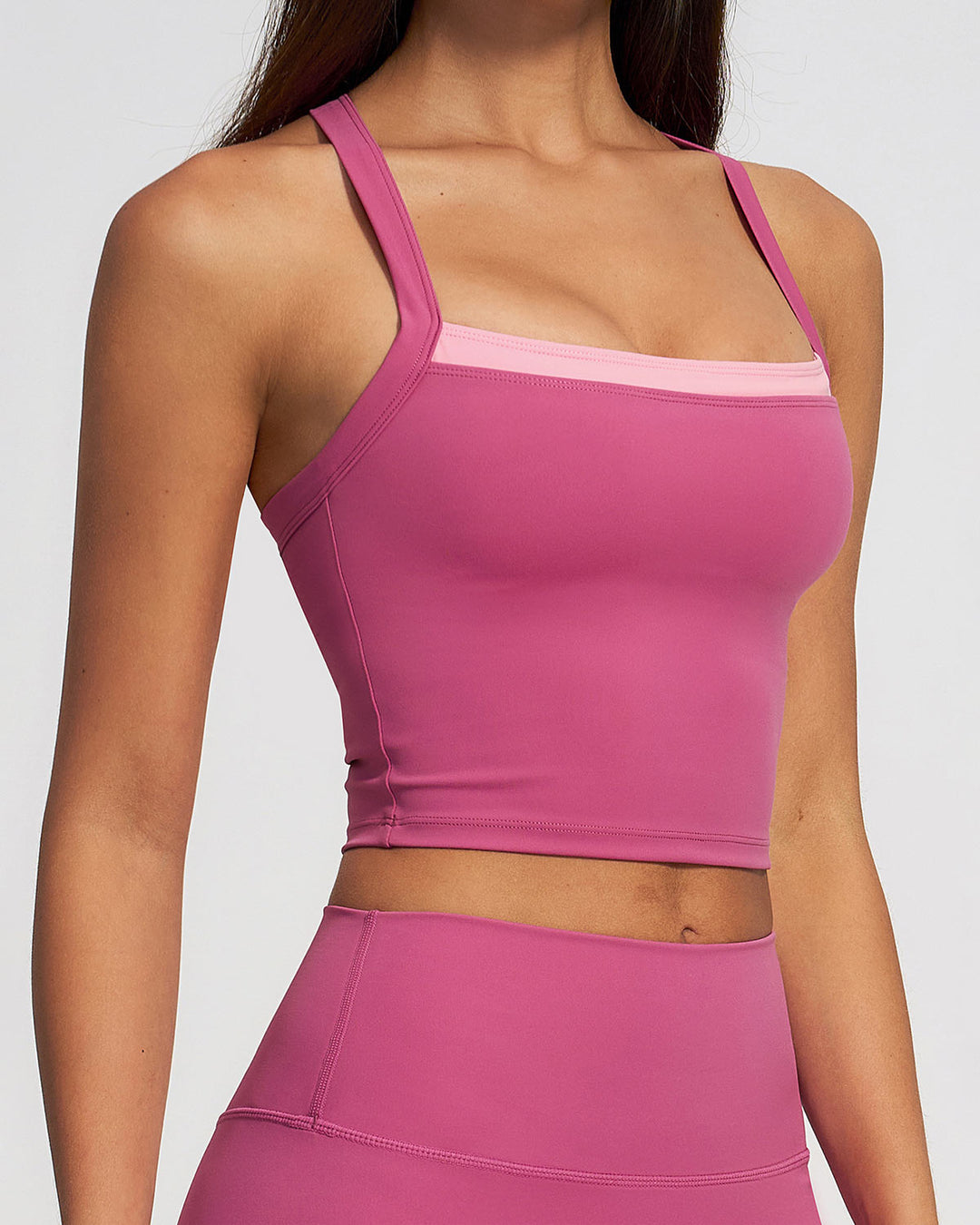 Nixie Crop Top - Pink