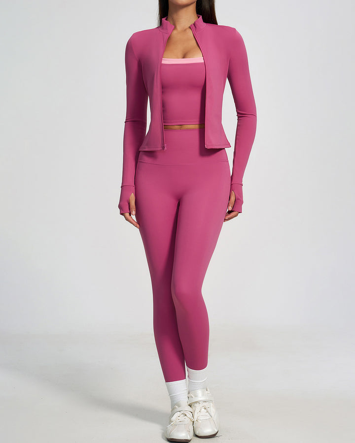 Nixie Crop Top - Pink
