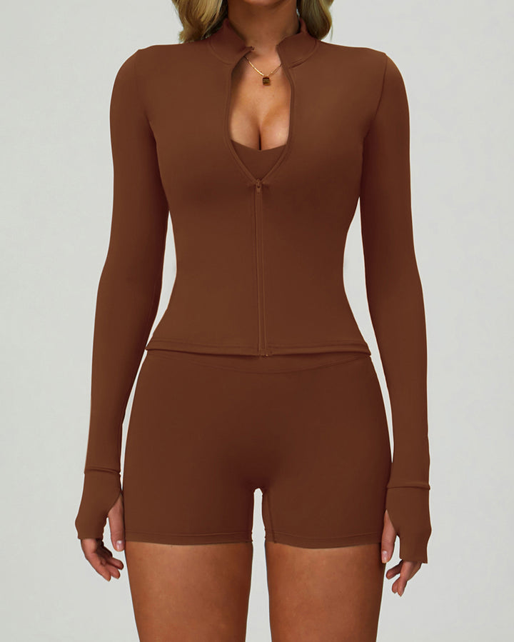 Nixie Jacket - Chestnut