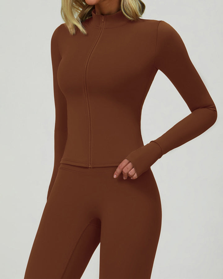 Nixie Jacket - Chestnut