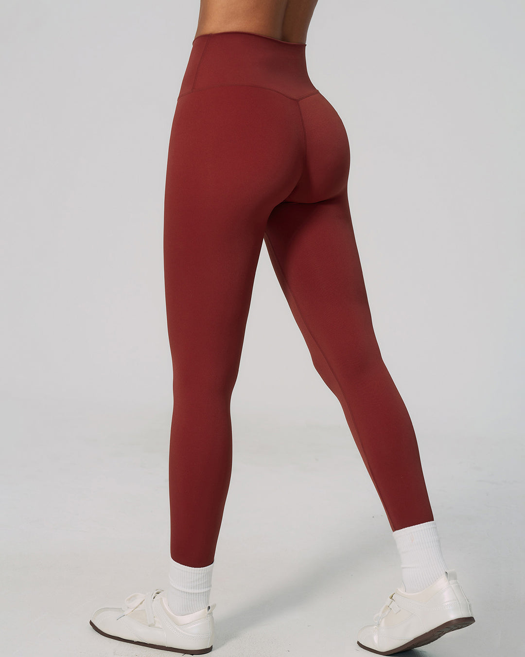 Nixie Seamless Leggings - Brick Red