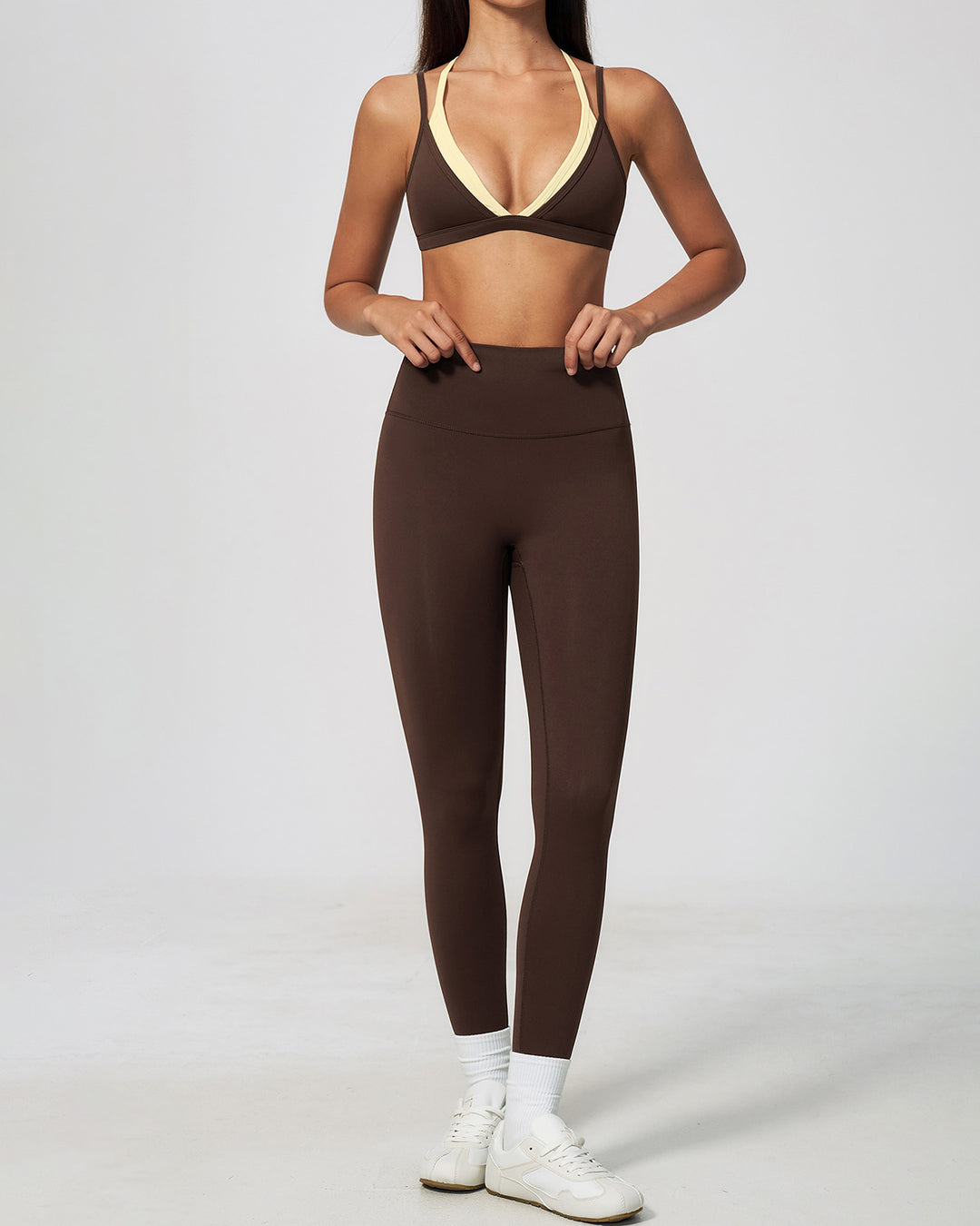 Nixie Seamless Leggings - Espresso