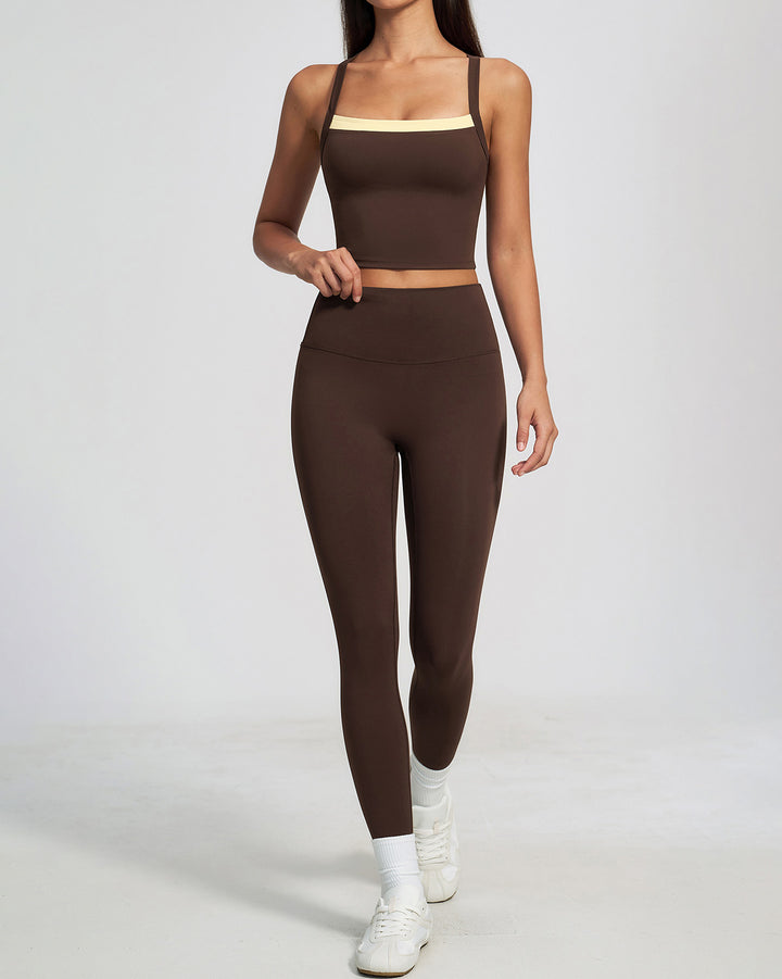 Nixie Seamless Leggings - Espresso