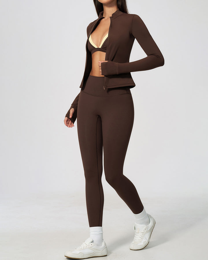 Nixie Seamless Leggings - Espresso